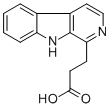 structure of CAS# 89915-39-9, beta-咔啉-1-丙酸