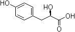 structure of CAS# 89919-57-3, (R)-2-羟基-3-(4-羟基苯基)丙酸