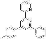 structure of CAS# 89972-77-0, 4'-(4-甲基苯基)-2,2':6',2''-三联吡啶