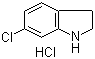 CAS # 89978-84-7, 6-Chloro-2,3-dihydro-1H-indole hydrochloride