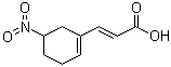 CAS 登录号：899809-64-4, (2E)-3-(5-硝基-1-环己烯-1-基)-2-丙烯酸