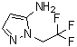 structure of CAS# 899899-13-9, 1-(2,2,2-三氟乙基)-1H-吡唑-5-胺