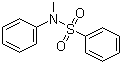 structure of CAS# 90-10-8, N-甲基-N-苯基苯磺酰胺
