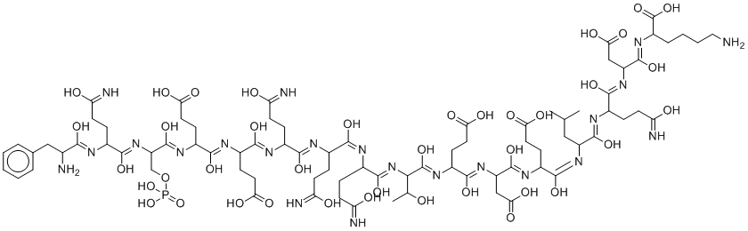 structure of CAS# 9000-71-9, 酪朊酸