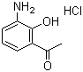 structure of CAS# 90005-55-3, 3-氨基-2-羟基苯乙酮盐酸盐