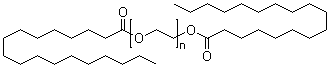 structure of CAS# 9005-08-7, Polyethylene glycol distearate