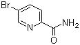 structure of CAS# 90145-48-5, 5-溴吡啶-2-甲酰胺