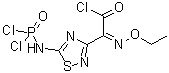 CAS 登录号：90211-01-1, (Z)-5-[二氯亚膦酰氨基]-alpha-(乙氧基亚氨基)-1,2,4-噻二唑-3-乙酰氯