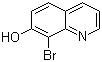 8-Bromo-7-quinolinol molecular structure (CAS 90224-71-8)