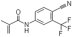 CAS # 90357-53-2, N-[4-Cyano-3-(trifluoromethyl)phenyl]-2-methacrylamide, N-Methacryloyl-4-cyano-3-trifluoromethylaniline, N-[4-Cyano-3-(trifluoromethyl)phenyl]-2-methyl-2-propenamide