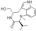 structure of CAS# 90365-57-4, 吲哚内酰胺 V