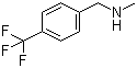 structure of CAS# 90390-11-7, N-甲基-N-(4-三氟甲基)苄基胺