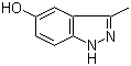 structure of CAS# 904086-08-4, 3-甲基-5-羟基-1H-吲唑