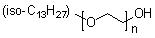 structure of CAS# 9043-30-5, 异十三醇聚氧乙烯醚
