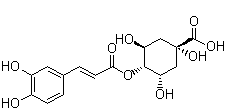 structure of CAS# 905-99-7, Cryptochlorogenic acid