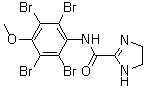 CAS # 905105-89-7, 4,5-Dihydro-N-(2,3,5,6-tetrabromo-4-methoxyphenyl)-1H-imidazole-2-carboxamide