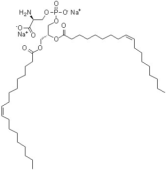 CAS 登录号：90693-88-2, 1,2-二-(9Z-十八碳烯酰基)-sn-甘油-3-磷酰-L-丝氨酸钠盐