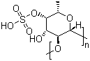 structure of CAS# 9072-19-9, Fucoidan