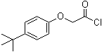structure of CAS# 90734-55-7, 2-[4-(叔丁基)苯氧基]乙酰氯