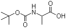 CAS 登录号：9078-44-8, 2-叔丁氧羰基氨基丙酸