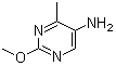 structure of CAS# 908099-97-8, 2-Methoxy-4-methyl-5-pyrimidinamine