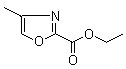structure of CAS# 90892-99-2, 4-Methyl-2-oxazolecarboxylic acid ethyl ester