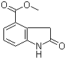structure of CAS# 90924-46-2, 2-氧化吲哚-4-甲酸甲酯