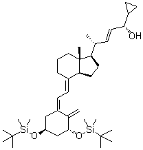 CAS # 910133-69-6, (1alpha,3beta,5Z,7E,24S)-24-Cyclopropyl-1,3-bis[[(1,1-dimethylethyl)dimethylsilyl]oxy]-9,10-secochola-5,7,10(19),22-tetraen-24-ol
