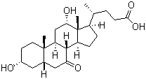 CAS # 911-40-0, 7-Keto-3alpha,12alpha-dihydroxycholanic acid