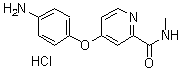 CAS # 911132-05-3, 4-(4-Aminophenoxy)-N-methyl-2-pyridinecarboxamide hydrochloride, 4-(4-Aminophenoxy)-N-methyl-2-pyridinecarboxamide monohydrochloride