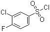 structure of CAS# 91170-93-3, 3-氯-4-氟苯磺酰氯