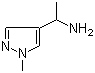 structure of CAS# 911788-33-5, 1-(1-甲基-1H-吡唑-4-基)乙胺