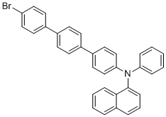 CAS # 912637-92-4, N-(4''-bromo-[1,1':4',1''-terphenyI]-4-yl)-N-phenylnaphthalen-1-amine