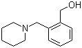 CAS # 91271-61-3, (2-(Piperidin-1-ylmethyl)phenyl)methanol, 2-(Piperidinomethyl)benzyl alcohol
