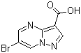 CAS 登录号：912773-22-9, 6-溴吡唑并[1,5-a]嘧啶-3-羧酸