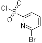 structure of CAS# 912934-77-1, 6-溴-2-吡啶磺酰氯