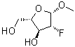 CAS 登录号：913370-23-7, 甲基 2-脱氧-2-氟-beta-L-阿拉伯呋喃糖苷