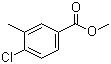 structure of CAS# 91367-05-4, 3-甲基-4-氯苯甲酸甲酯