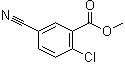 structure of CAS# 914106-36-8, 2-氯-5-氰基苯甲酸甲酯