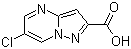 CAS # 914206-75-0, 6-Chloropyrazolo[1,5-a]pyrimidine-2-carboxylic acid