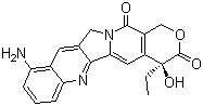structure of CAS# 91421-43-1, 9-Aminocamptothecin