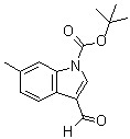 3-Formyl-6-methyl-1H-indole-1-carboxylic acid 1,1-dimethylethyl ester molecular structure (CAS 914348-95-1)