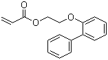 structure of CAS# 91442-24-9, 邻苯基苯氧乙基丙烯酸酯