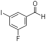 structure of CAS# 914636-93-4, 3-氟-5-碘苯甲醛