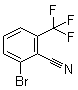 structure of CAS# 914637-35-7, 2-Bromo-6-(trifluoromethyl)benzonitrile