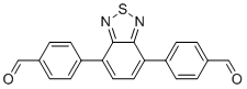 structure of CAS# 914651-17-5, 4,4'-(苯并[c][1,2,5]噻二唑-4,7-二基)二苯甲醛