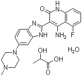 structure of CAS# 915769-50-5, 多韦替尼