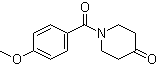CAS # 91586-26-4, 1-(4-Methoxybenzoyl)piperidin-4-one