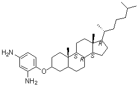 CAS 登录号：916745-48-7, 4-(胆甾烷-3-基氧基)-1,3-苯二胺