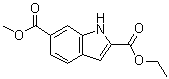 CAS 登录号：916792-63-7, 1H-吲哚-2,6-二甲酸 2-乙基 6-甲基酯